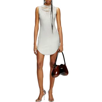 Dámské šaty ŠATY DIESEL D-YASMI DRESS MOONSTRUCK