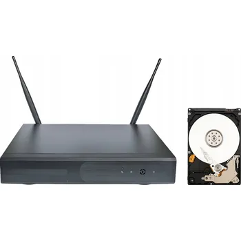 IP kamera 8 KAMEROVÝ SYSTÉM REJESTRÁTOR FULL HD WIFI BEZDRÁTOVÝ SET + APLIKACE