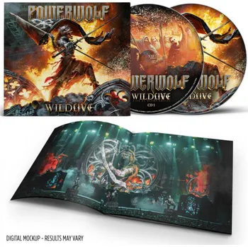 DVD film Wildlive (Live at Olympiahalle) Powerwolf - 2x CD