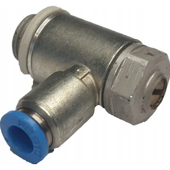 Ventil Škrticí zpětný ventil FESTO GRLA-1/4-QS-6-D 193146 # závit G1/4, hadička průměr 6 mm