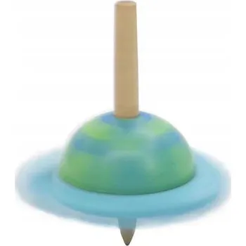 Dřevěná hračka KÁČA DŘEVĚNÁ HRAČKA KOHOUTEK ROZTOČENÍ ZVÍŘÁTKO