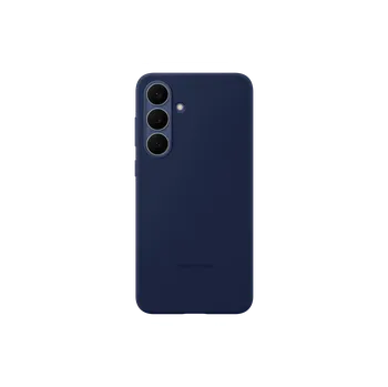 Pouzdro na mobilní telefon S25 FE Silikonový zadní kryt Tmavě modrá