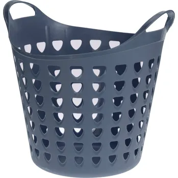 Koš na prádlo Storagesolutions Elastický koš na prádlo, 26 l, modrý