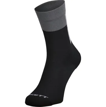 SCOTT Běžecké ponožky Block Stripe Crew léto Černá 36-38 Unisex, Pánské