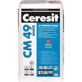 Průmyslové lepidlo Ceresit CM 49 S2 Premium Flexible bílé 20 kg
