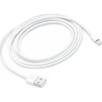 Datový kabel Lightning to USB kabel 2 m – bílý (OEM)