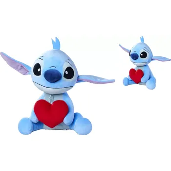 plyšák Lilo a Stitch Stitch se srdcem 50