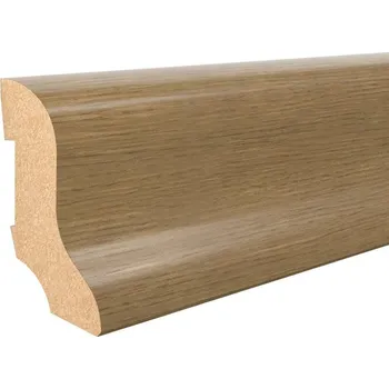 soklová lišta NOVÁK Podlahová - soklová lišta 40x20 MDF fólie dub eterna, 2,7m AAK M024/08