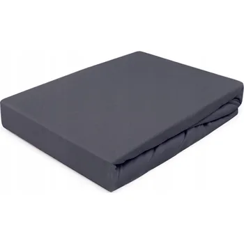 Prostěradlo Prostěradlo 200x220 žerzej 100% BAVLNA grafit barva