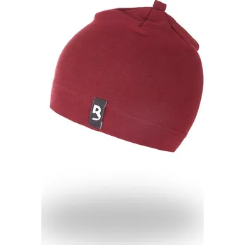 Kojenecká čepice Little Angel Čepice smyk BARIDI Outlast® bordó Vel. 7 (58 - 62 cm)
