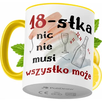 Hrnek Polidraw Hrnek Polidraw Narozeniny18 keramika 330 ml