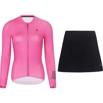 cyklistický dres RIVANELLE VICTORIOUS - černá/růžová