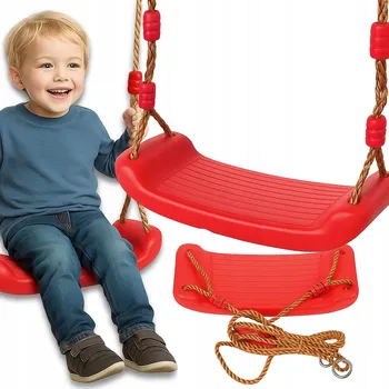 Dětská houpačka Houpačka sedátková Przydasie.pl plastová červená