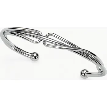 Náramek Flamenco Mystique Stříbrný zavinovací náramek B205S s poutkem