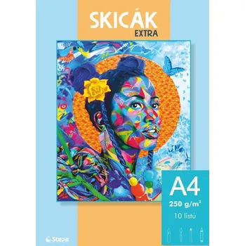 STEPA Skicák - EXTRA, A4 (10 listů)
