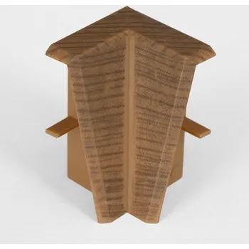 soklová lišta NOVÁK Vnitřní roh k soklové liště MDF 40x18 dub eterna, 1 ks M13-AMVR024