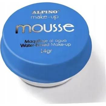 Karnevalový doplněk Alpino barva na obličej - Mousse na make-up. Modrá