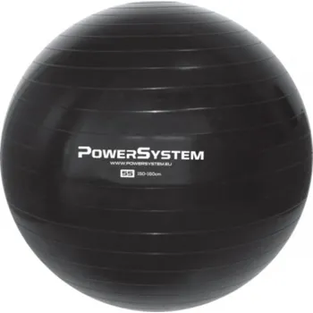 Gymnastický míč Power System Gymnastický míč Power Gymball 75cm PS 4013 Barva: Černý