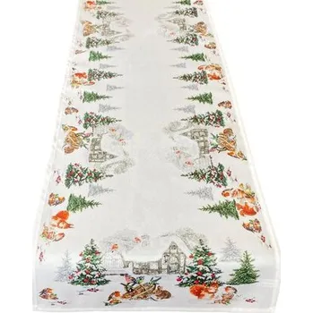 Vánoční ubrus - běhoun na stůl FABIAN 40x140 cm Mybesthome