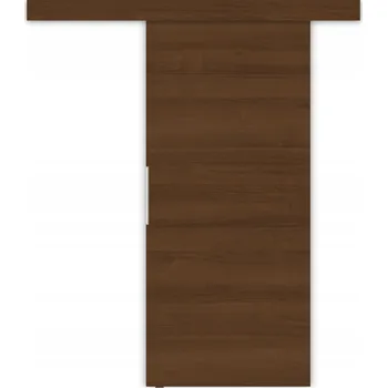 Interiérové dveře Posuvné dveře na stěnu ALFA + posuvný systém OŘECH 74