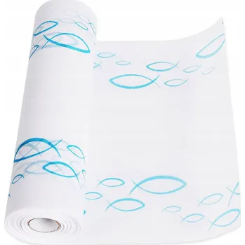 ubrus Dekorativní ubrus na Svaté Přijímání, Biřmování, Křest – Ryby, Bílý/Modrý