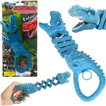 Figurka Kousající dinosaurus – modrý pistolový chňapák