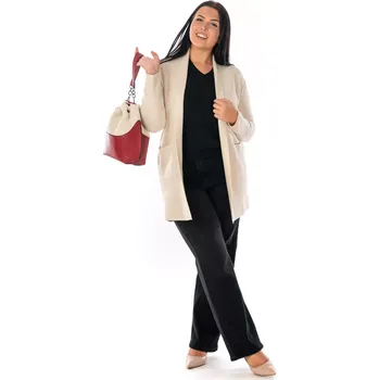 Dámské oblečení Dámský svetřík UNICO 44/46 Krémová