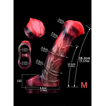 Návlek na penis Intimitude Inferno Sleeve Velikost: M