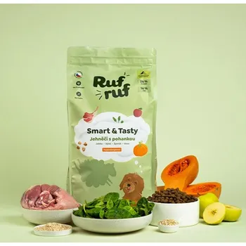 Rufruf Smart & Tasty Adult jehněčí s pohankou a probiotiky, 12 kg