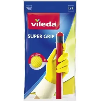 Čisticí rukavice Vileda Supergrip VI166775 žluté, L