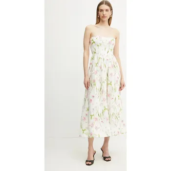 Dámské šaty Šaty Bardot 58164DB3 bílá 00A, vel. L