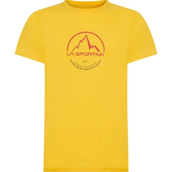 Pánská móda La Sportiva Logo Tee Men Barva: Yellow, Velikost: XL