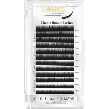 Umělé řasy Řasy Nagaraku LAGEE black classic 12 proužků Mix C, 0.07, 7-15 mm