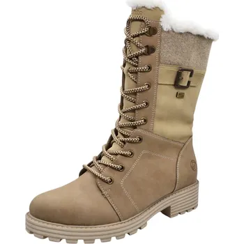 Dámská zimní obuv Dámská zimní kotníková obuv RIEKER REMONTE D0W72-20 béžová vel. 41