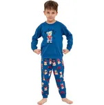 Chlapecké pyžamo CORNETTE 593/178 966/178 BOXER jeans 86/92 0