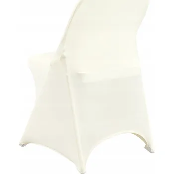 Potah na židli Bílý potah na židli