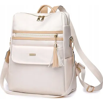 Městský batoh Batoh Dámská taška přes rameno ecru krémová