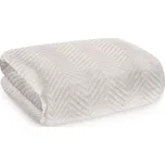 Přehoz na sedačku - pohovku SAMUEL krémová 170x210 cm, 200x220 cm Mybesthome Rozměr: 200x220 cm