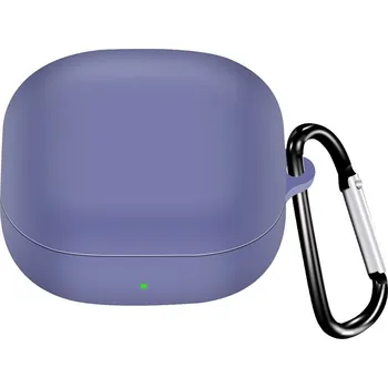 Sluchátka VSECHNONAMOBIL 121306 HOOK Silikonový obal pro Samsung Galaxy Buds2 Pro / Buds Pro / Live / Buds 2 fialový