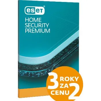 Antivir Nová licence ESET HOME Security Premium Délka licence: 1 rok, Počet licencí: 3