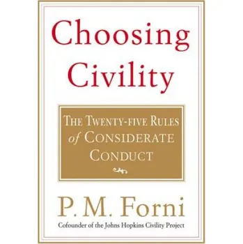 Cizojazyčná kniha Choosing Civility (Pier Massimo Forni)(Brožovaná)