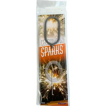 Zábavní pyrotechnika Prskavka ve tvaru ČÍSLA 0 1ks NEW
