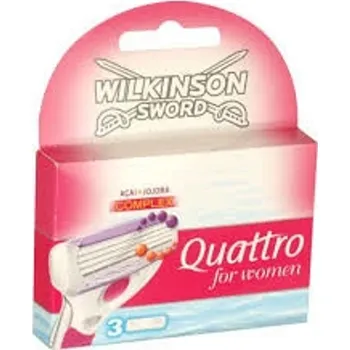 Holítko Wilkinson Sword Quattro for women náhradní hlavice 8ks
