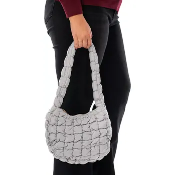 Dámská kabelka LEXI Světle šedá uni