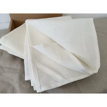 Utěrka Lněná utěrka - bílá, 45x65 cm | E-len Balení: 1 ks