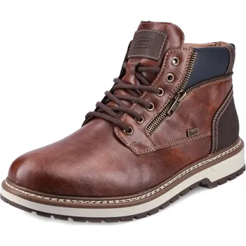 Pánská zimní obuv Pánská zimní kotníková obuv RIEKER F3830-25 hnědá vel. 44