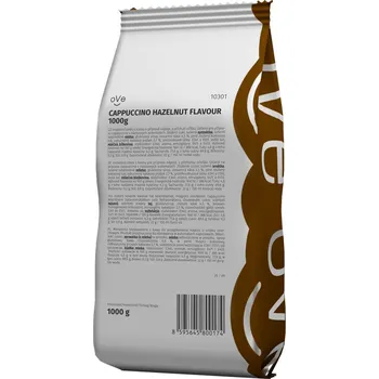 Káva PROVENDIA oVe Cappuccino HAZELNUT FLAVOUR 1000g