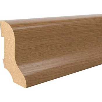 soklová lišta NOVÁK Podlahová - soklová lišta 40x20 MDF fólie Dub zimní, 2,7m AAK M026/08