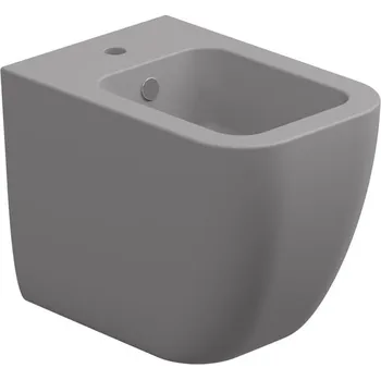 Bidet Bidet stojící Brio, keramický, fumo matný, s otvorem pro baterii, BRBI01038FI