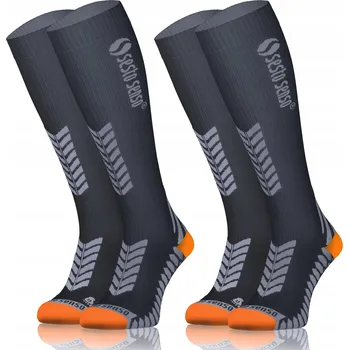 Pánské ponožky PONOŽKY prodyšné termální kompresní Sesto Senso *39-42